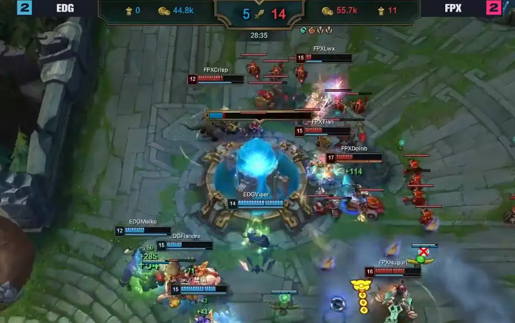 RNG碾压RGE，Meiko2送出助攻