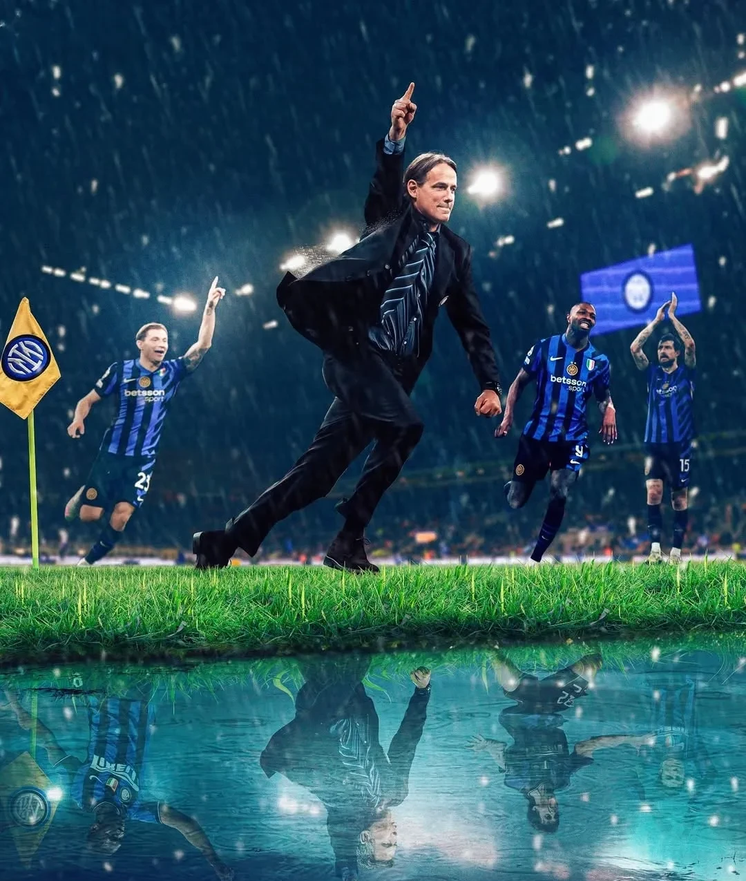 包含国际米兰力克巴萨，穆勒统治全场的词条