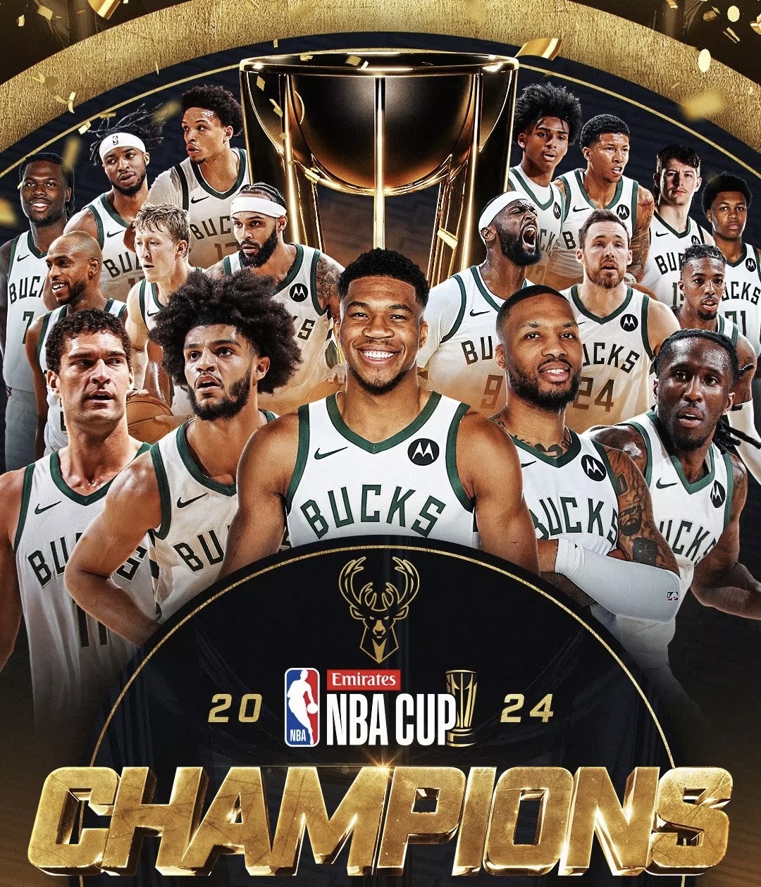 雄鹿队员挑战季后赛首轮对阵，信心满满